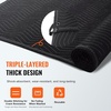 image:imageVEVOR Sound Dampening Blanket 96 x 80 Extra Large Studio Grommeted Blanket with Grommets Light Blocker for Door Acoustic Noise Blocking Blanket Studio Sound Absorption Sheet Black