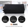 image:imageVEVOR Sound Dampening Blanket 96 x 80 Extra Large Studio Grommeted Blanket with Grommets Light Blocker for Door Acoustic Noise Blocking Blanket Studio Sound Absorption Sheet Black