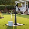 image:imageVEVOR Well Hand Pitcher Pump 25 ft Maximum Lift Antique Cast Iron Manual Hand Water Pump NPT 114 in Connection Easy Installation Old Fashioned for Outdoor Garden Pond Backyard Farm RedBlack