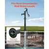 image:imageVEVOR Well Hand Pitcher Pump 25 ft Maximum Lift Antique Cast Iron Manual Hand Water Pump NPT 114 in Connection Easy Installation Old Fashioned for Outdoor Garden Pond Backyard Farm RedGreen