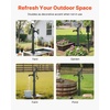 image:imageVEVOR Well Hand Pitcher Pump 25 ft Maximum Lift Antique Cast Iron Manual Hand Water Pump NPT 114 in Connection Easy Installation Old Fashioned for Outdoor Garden Pond Backyard Farm RedGreen