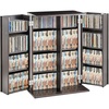 image:imageVEVOR Media Storage Cabinet DVD Cabinet with Doors and Shelves CD Storage Adjustable DVD Shelf Protects amp Organizes Music Movie Video Games or CollectionsEspressoEspresso