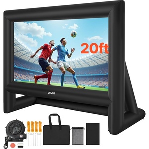 image:imageVEVOR 20FT Inflatable Movie Screen Inflatable Projector Screen with Portable Storage Bag 169 Easy Set Up Movie Projection for Outdoor Backyard Home Theater Theme PartyQCZJ20FTD