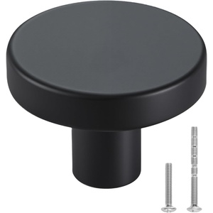 image:imageVEVOR Cabinet Knobs 25 Pack 11 Inch Zinc Alloy Drawer Pulls amp Door Handles Mushroom Kitchen Dresser Solid Knobs Cupboard Hardware with Screws for Bathroom Closet Cabinets Drawers Nickel Color10 Pieces
