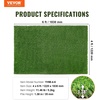 image:imageVEVOR Artificial Grass 10 x 3 ft Fake Grass Turf Rug 06 in Pile Height Realistic Synthetic Lawn Carpet Roll Mat Easy Clean Drainage Holes for Patio Garden Balcony Outdoor Indoor Decor Green4 x 6 FT