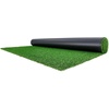image:imageVEVOR Artificial Grass 10 x 3 ft Fake Grass Turf Rug 06 in Pile Height Realistic Synthetic Lawn Carpet Roll Mat Easy Clean Drainage Holes for Patio Garden Balcony Outdoor Indoor Decor Green15 x 7 FT
