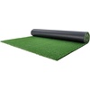 image:imageVEVOR Artificial Grass 10 x 3 ft Fake Grass Turf Rug 06 in Pile Height Realistic Synthetic Lawn Carpet Roll Mat Easy Clean Drainage Holes for Patio Garden Balcony Outdoor Indoor Decor Green3 x 10 FT