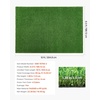 image:imageVEVOR Artificial Grass 10 x 3 ft Fake Grass Turf Rug 06 in Pile Height Realistic Synthetic Lawn Carpet Roll Mat Easy Clean Drainage Holes for Patio Garden Balcony Outdoor Indoor Decor Green65 x 10 FT