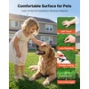 image:imageVEVOR Artificial Grass 10 x 3 ft Fake Grass Turf Rug 06 in Pile Height Realistic Synthetic Lawn Carpet Roll Mat Easy Clean Drainage Holes for Patio Garden Balcony Outdoor Indoor Decor Green65 x 10 FT