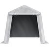 image:imageVEVOR Portable Outdoor Storage Shelter Shed 8 x 14 x 76 ft Heavy Duty Instant Storage Tent Garage Sheds with Rollup Zipper Door for Motorcycle Bike Garden ToolsGray