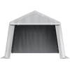 image:imageVEVOR Portable Outdoor Storage Shelter Shed 8 x 14 x 76 ft Heavy Duty Instant Storage Tent Garage Sheds with Rollup Zipper Door for Motorcycle Bike Garden ToolsGray