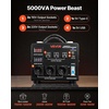 image:imageVEVOR Voltage Converter Transformer 2000W Heavy Duty Step UpDown Transformer Convert from 110 Volt to 220 Volt and from 220 Volt to 110 Volt with US Outlet EU Outlet 5V USB Port CE Certified5000WAuto