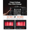 image:imageVEVOR Voltage Converter Transformer 2000W Heavy Duty Step UpDown Transformer Convert from 110 Volt to 220 Volt and from 220 Volt to 110 Volt with US Outlet EU Outlet 5V USB Port CE Certified500W