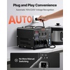 image:imageVEVOR Voltage Converter Transformer 2000W Heavy Duty Step UpDown Transformer Convert from 110 Volt to 220 Volt and from 220 Volt to 110 Volt with US Outlet EU Outlet 5V USB Port CE Certified3000WAuto