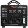 image:imageVEVOR Voltage Converter Transformer 2000W Heavy Duty Step UpDown Transformer Convert from 110 Volt to 220 Volt and from 220 Volt to 110 Volt with US Outlet EU Outlet 5V USB Port CE Certified6000WAuto
