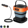 image:imageVEVOR Portable Cordless Pressure Washer with 264 Gal Tank Foldable Power Washer 109 Max PSI 079 Max GPM 3 NozzlesFlexible 787 in Hose TypeC Charging for Bike Cleaning Patio Camping Garden