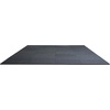 image:imageVEVOR 056Inch 48sqft 12 Tiles Gym Flooring for Home Gym Rubber Top with High Density EVA Foam 25 x 25In Gym Floor Exercise Equipment Mats Interlocking Gym Mats Puzzle Workout Mats Black amp GrayBlack  White