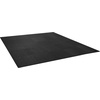 image:imageVEVOR 056Inch 48sqft 12 Tiles Gym Flooring for Home Gym Rubber Top with High Density EVA Foam 25 x 25In Gym Floor Exercise Equipment Mats Interlocking Gym Mats Puzzle Workout Mats Black amp GrayBlack  Grey
