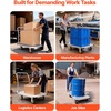 image:imageVEVOR Foldable Push Cart Dolly 660 lbs Load Capacity Folding Platform Truck with Swivel Wheels Moving Platform Hand Truck Flatbed Cart Space Saving Push Handle for Easy Storage 354 x 343 x 24 in354 x 236 x 354 in 900 x 600 x 900 mm