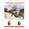 image:imageVEVOR Foldable Push Cart Dolly 660 lbs Load Capacity Folding Platform Truck with Swivel Wheels Moving Platform Hand Truck Flatbed Cart Space Saving Push Handle for Easy Storage 354 x 343 x 24 in354 x 236 x 354 in 900 x 600 x 900 mm
