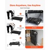 image:imageVEVOR Foldable Push Cart Dolly 660 lbs Load Capacity Folding Platform Truck with Swivel Wheels Moving Platform Hand Truck Flatbed Cart Space Saving Push Handle for Easy Storage 354 x 343 x 24 in352 x 234 x 335 in 895 x 595 x 850 mm