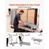 image:imageVEVOR Foldable Push Cart Dolly 660 lbs Load Capacity Folding Platform Truck with Swivel Wheels Moving Platform Hand Truck Flatbed Cart Space Saving Push Handle for Easy Storage 354 x 343 x 24 in480 x 240 x 362 in1220 x 610 x 920 mm
