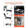 image:imageVEVOR Foldable Push Cart Dolly 660 lbs Load Capacity Folding Platform Truck with Swivel Wheels Moving Platform Hand Truck Flatbed Cart Space Saving Push Handle for Easy Storage 354 x 343 x 24 in354 x 343 x 240 in 900 x 870 x 610 mm