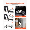 image:imageVEVOR Foldable Push Cart Dolly 660 lbs Load Capacity Folding Platform Truck with Swivel Wheels Moving Platform Hand Truck Flatbed Cart Space Saving Push Handle for Easy Storage 354 x 343 x 24 in290 x 189 x 325 in  735 x 480 x 825 mm