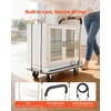 image:imageVEVOR Foldable Push Cart Dolly 660 lbs Load Capacity Folding Platform Truck with Swivel Wheels Moving Platform Hand Truck Flatbed Cart Space Saving Push Handle for Easy Storage 354 x 343 x 24 in290 x 189 x 325 in  735 x 480 x 825 mm