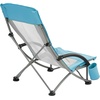 image:imageVEVOR Folding Beach Chair High Back Camping Chairs for Adults with Cup Pocket Mesh Back Carry Bag Portable Extra Wide Seat Chair 330 lbs Heavy Duty Support for Outdoor Camp Light Blue1 Pack