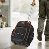 image:imageVEVOR Rolling Tool Backpack 110 lbs Load Capacity 45 Pockets Heavy Duty Roller Tool Bag on Wheels Adjustable Telescoping Handle amp Stable Base Toolbag Organizers for Construction MechanicTool Backpack