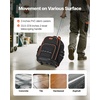 image:imageVEVOR Rolling Tool Backpack 110 lbs Load Capacity 45 Pockets Heavy Duty Roller Tool Bag on Wheels Adjustable Telescoping Handle amp Stable Base Toolbag Organizers for Construction MechanicTool Backpack