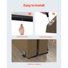 image:imageVEVOR Sliding Pocket Door Hardware Track Kit 5673 Pocket Door Track Kit with Soft Close Mechanism for Smooth and Quiet Sliding Easy to Install for 1 to 1 34 Thickness 30 Width Single Door8 Ft for 2 doors