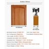 image:imageVEVOR Sliding Pocket Door Hardware Track Kit 5673 Pocket Door Track Kit with Soft Close Mechanism for Smooth and Quiet Sliding Easy to Install for 1 to 1 34 Thickness 30 Width Single Doorsilver4ftsingle doorsoft close