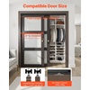 image:imageVEVOR Sliding Pocket Door Hardware Track Kit 5673 Pocket Door Track Kit with Soft Close Mechanism for Smooth and Quiet Sliding Easy to Install for 1 to 1 34 Thickness 30 Width Single Door8 Ft for 2 doors