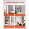 image:imageVEVOR Sliding Pocket Door Hardware Track Kit 5673 Pocket Door Track Kit with Soft Close Mechanism for Smooth and Quiet Sliding Easy to Install for 1 to 1 34 Thickness 30 Width Single Doorsilver5ftsingle door