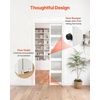 image:imageVEVOR Sliding Pocket Door Hardware Track Kit 5673 Pocket Door Track Kit with Soft Close Mechanism for Smooth and Quiet Sliding Easy to Install for 1 to 1 34 Thickness 30 Width Single Doorsilver6ftsingle doorsoft close