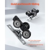 image:imageVEVOR Sliding Pocket Door Hardware Track Kit 5673 Pocket Door Track Kit with Soft Close Mechanism for Smooth and Quiet Sliding Easy to Install for 1 to 1 34 Thickness 30 Width Single Door6 Ft for 1 door