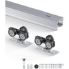 silver-5ft-single door