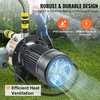 image:imageVEVOR 115 Volt Shallow Well Jet Pump 1 HP 176 GPM Heavyduty Cast Iron Irrigation Water Pump 164 ft Max Head 2040 PSI IPX4 Waterproof for Garden Lawn amp Field Irrigation HighRise Water Supply34HP SUS304