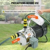 image:imageVEVOR 115 Volt Shallow Well Jet Pump 1 HP 176 GPM Heavyduty Cast Iron Irrigation Water Pump 164 ft Max Head 2040 PSI IPX4 Waterproof for Garden Lawn amp Field Irrigation HighRise Water Supply34HP SUS304