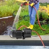 image:imageVEVOR 115 Volt Shallow Well Jet Pump 1 HP 176 GPM Heavyduty Cast Iron Irrigation Water Pump 164 ft Max Head 2040 PSI IPX4 Waterproof for Garden Lawn amp Field Irrigation HighRise Water Supply1HP Cast Iron