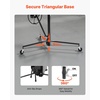 image:imageVEVOR 16ft Drywall Lift HeavyDuty 150 lbs Sheetrock Hoist with Adjustable Telescoping Arm Lockable Wheels Drywall Lifter Panel Jack Hoist Tools Ideal for Ceiling amp Wall Installation YellowBlack