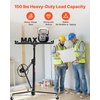 image:imageVEVOR 16ft Drywall Lift HeavyDuty 150 lbs Sheetrock Hoist with Adjustable Telescoping Arm Lockable Wheels Drywall Lifter Panel Jack Hoist Tools Ideal for Ceiling amp Wall Installation YellowBlack