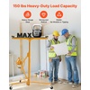 image:imageVEVOR 16ft Drywall Lift HeavyDuty 150 lbs Sheetrock Hoist with Adjustable Telescoping Arm Lockable Wheels Drywall Lifter Panel Jack Hoist Tools Ideal for Ceiling amp Wall Installation YellowYellow