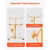 image:imageVEVOR 16ft Drywall Lift HeavyDuty 150 lbs Sheetrock Hoist with Adjustable Telescoping Arm Lockable Wheels Drywall Lifter Panel Jack Hoist Tools Ideal for Ceiling amp Wall Installation YellowYellow