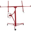 image:imageVEVOR 16ft Drywall Lift HeavyDuty 150 lbs Sheetrock Hoist with Adjustable Telescoping Arm Lockable Wheels Drywall Lifter Panel Jack Hoist Tools Ideal for Ceiling amp Wall Installation YellowRed