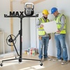 image:imageVEVOR 16ft Drywall Lift HeavyDuty 150 lbs Sheetrock Hoist with Adjustable Telescoping Arm Lockable Wheels Drywall Lifter Panel Jack Hoist Tools Ideal for Ceiling amp Wall Installation YellowBlack