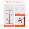 image:imageVEVOR 16ft Drywall Lift HeavyDuty 150 lbs Sheetrock Hoist with Adjustable Telescoping Arm Lockable Wheels Drywall Lifter Panel Jack Hoist Tools Ideal for Ceiling amp Wall Installation YellowRed
