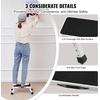 image:imageVEVOR 1Step 330lbs Capacity Folding Steel Step Ladder Adjustable Height NonSlip Sturdy Step Stool for Adults Toddlers Offices RVs Bathrooms Bedrooms1Step